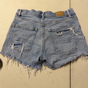 American Eagle Denim Women Jean shorts size 0